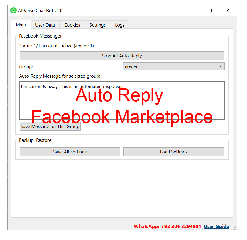 AKVerse Chat Bot Interface